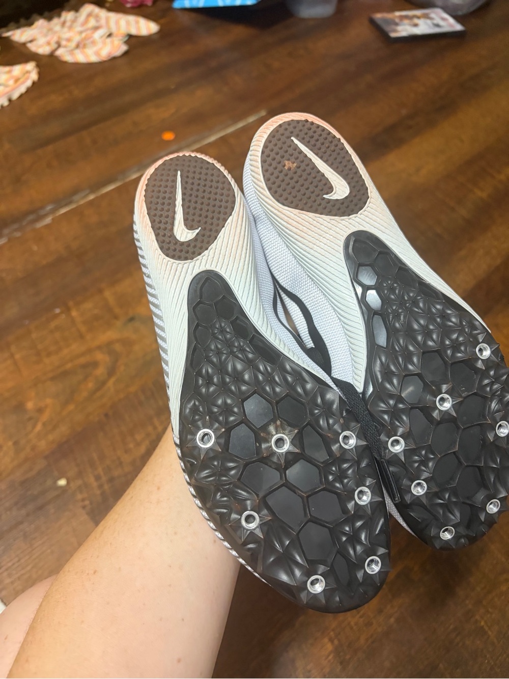 Nike Zoom Rival M 9 Track Cleats with removable spikes and tool NWOT - Picture 8 of 10